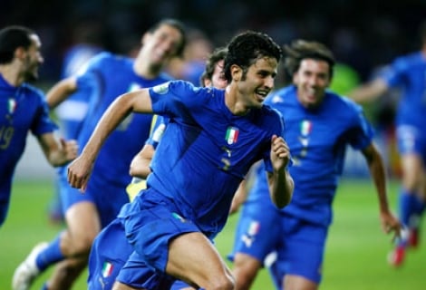 Italian national football squad former defender Fabio Grosso formally ...