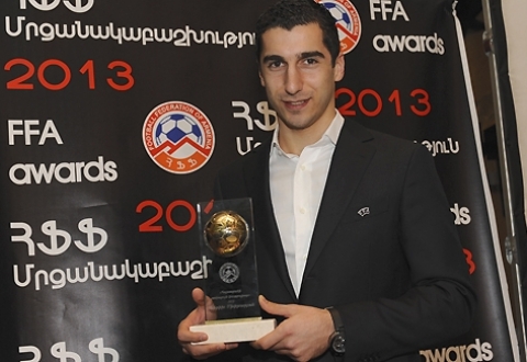 Мхитарян признан лучшим футболистом Армении - изображение 1