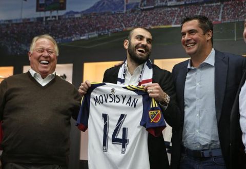 Футболист Юра Мовсисян заявил, что давно хотел вернуться в «Реал Солт-Лейк»
