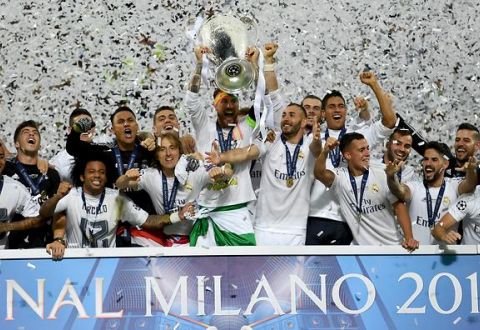 "Реал" - лучший клуб прошлого сезона по версии Ассоциации европейских клубов