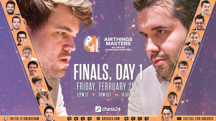 chess24 - Magnus Carlsen and Andrey Esipenko will play a