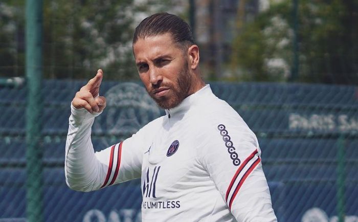 Paris, France. 20th Jan, 2022. Sergio Ramos PSG football player