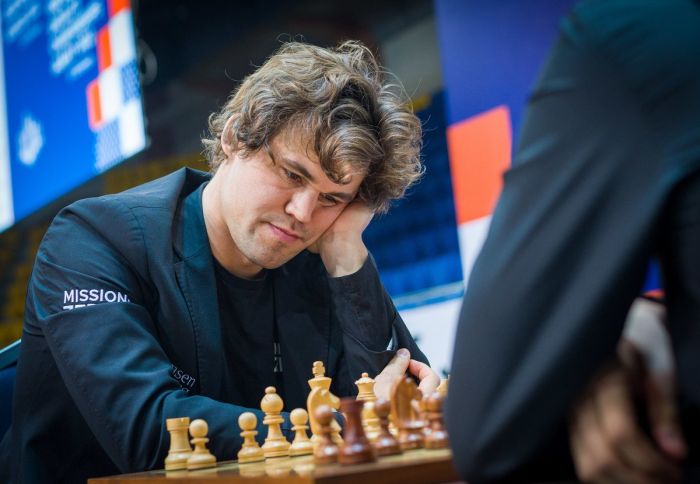 Magnus Carlsen on track to win  Knights Chess Academy Zimbabwe