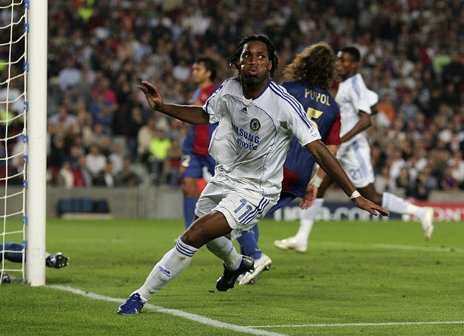 Групповой этап Лиги чемпионов, 2006 - Дрогба приносит «Челси» ничью на «Камп Ноу»